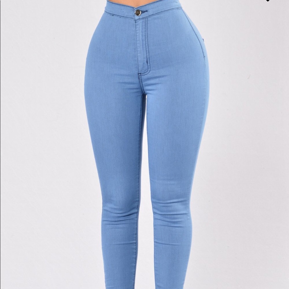 Super High Waisted Skinny Jeans